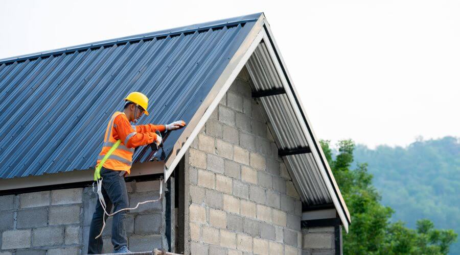 Professional gutter cleaning in Eccles, WV